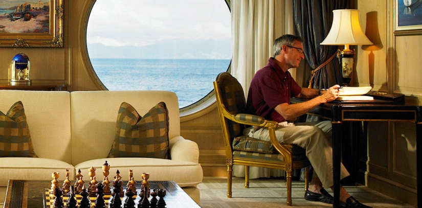 The World: cruise ship travel without leaving home