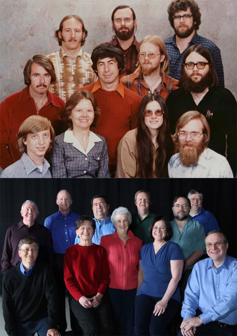 Then and now: what happened to the first Microsoft employees since the 1978 photo