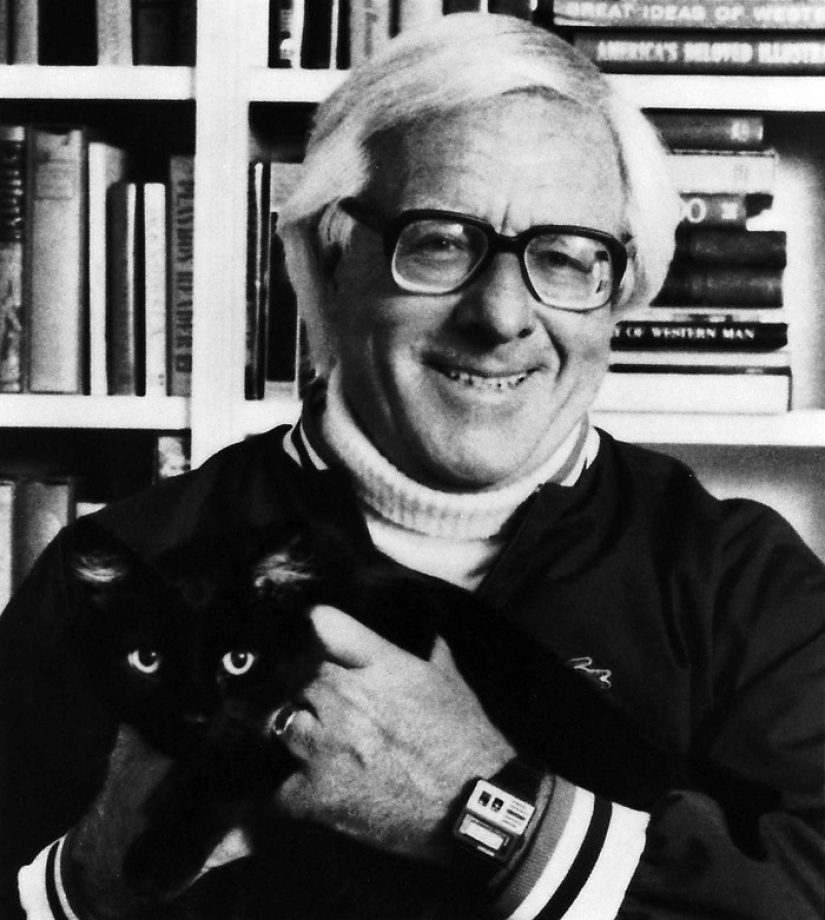 There is a cat behind every great man