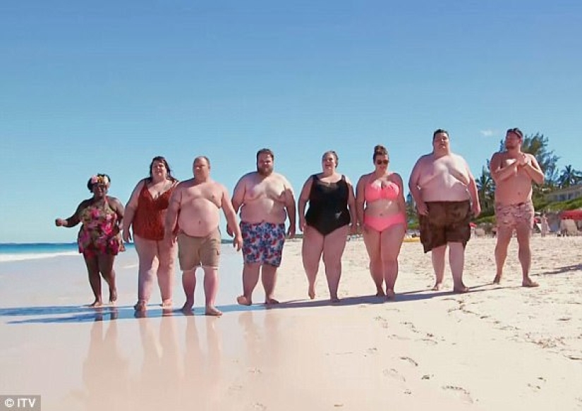Thin people are not allowed to enter: a hotel for overweight people, where no one laughs at being overweight