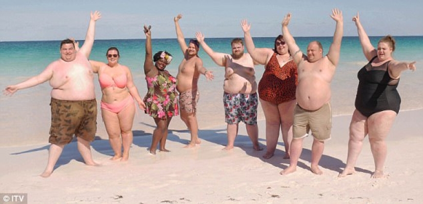 Thin people are not allowed to enter: a hotel for overweight people, where no one laughs at being overweight