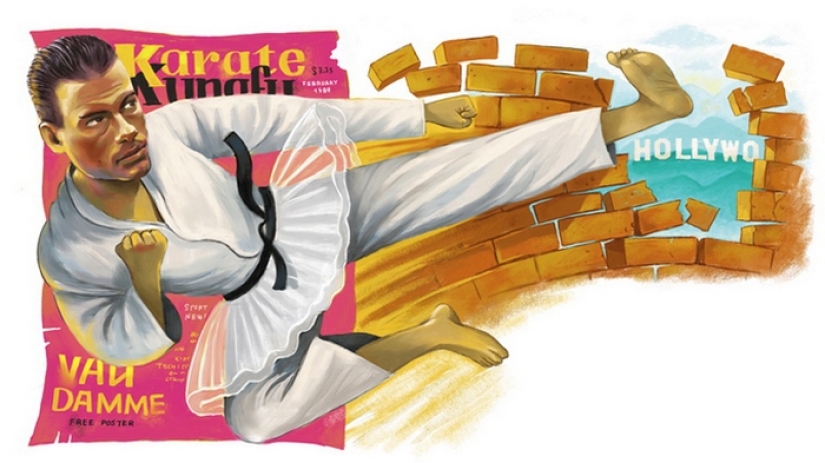 This crazy world in the ironic drawings of illustrator Dmitry Korotchenko
