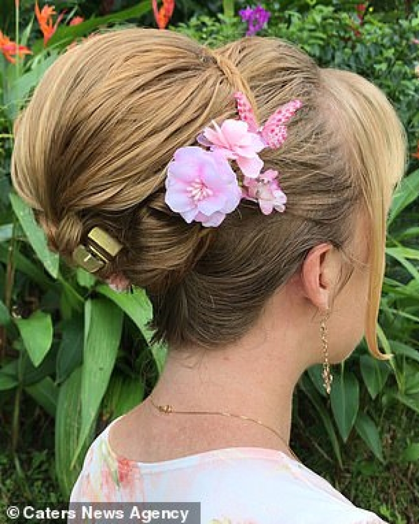 Three nuts for Rapunzel: long and luxurious hair thanks to peanut butter