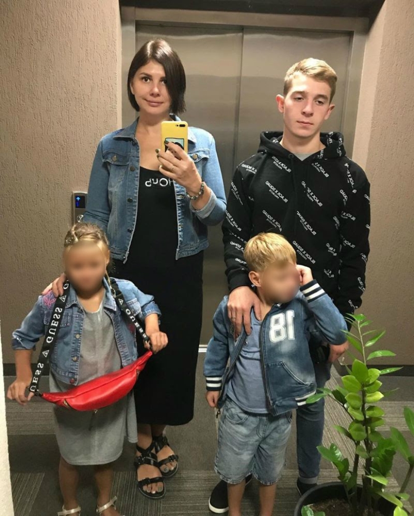 Thriller de Kuban: una bloguera que adoptó a cinco niños dejó a su marido por un hijastro de 20 años