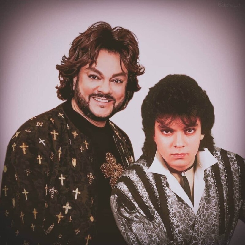 "Through Time": 30 Russian celebrities posing with young versions of themselves "Through Time": 30 Russian celebrities posing with young versions of themselves