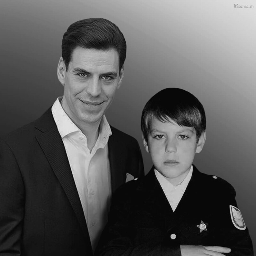 "Through Time": 30 Russian celebrities posing with young versions of themselves "Through Time": 30 Russian celebrities posing with young versions of themselves