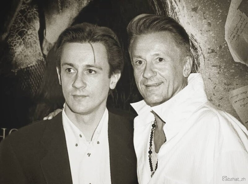 "Through Time": 30 Russian celebrities posing with young versions of themselves "Through Time": 30 Russian celebrities posing with young versions of themselves