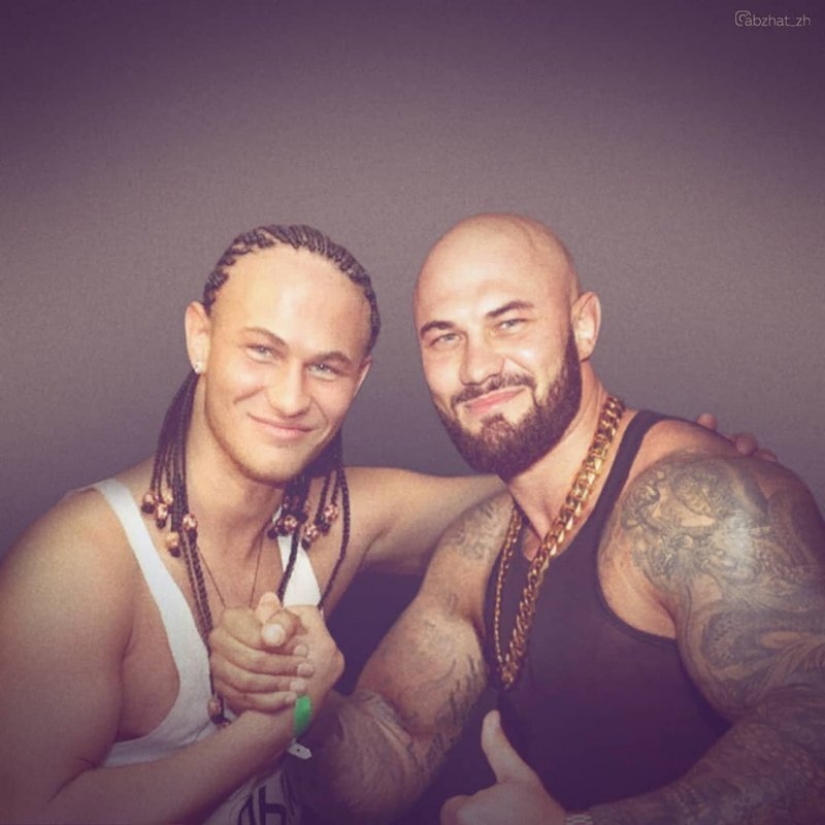 "Through Time": 30 Russian celebrities posing with young versions of themselves "Through Time": 30 Russian celebrities posing with young versions of themselves