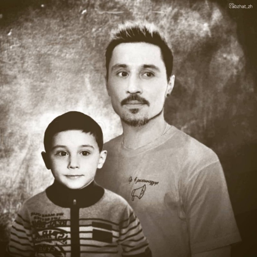 "Through Time": 30 Russian celebrities posing with young versions of themselves "Through Time": 30 Russian celebrities posing with young versions of themselves