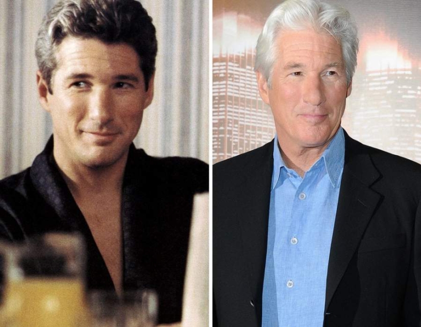 Time is inexorable: how celebrities have changed over the years Time is inexorable: how celebrities have changed over the years