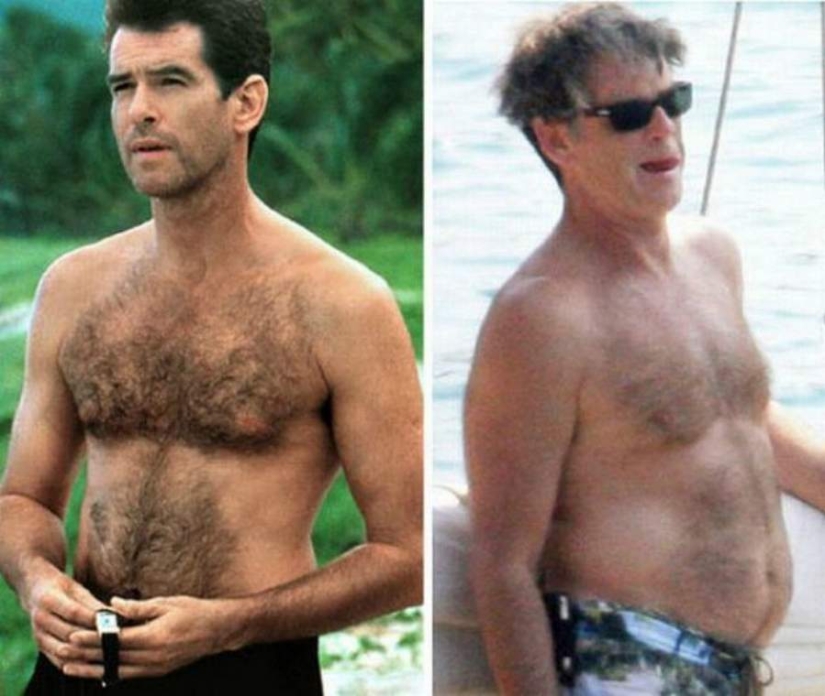 Time is inexorable: how celebrities have changed over the years Time is inexorable: how celebrities have changed over the years