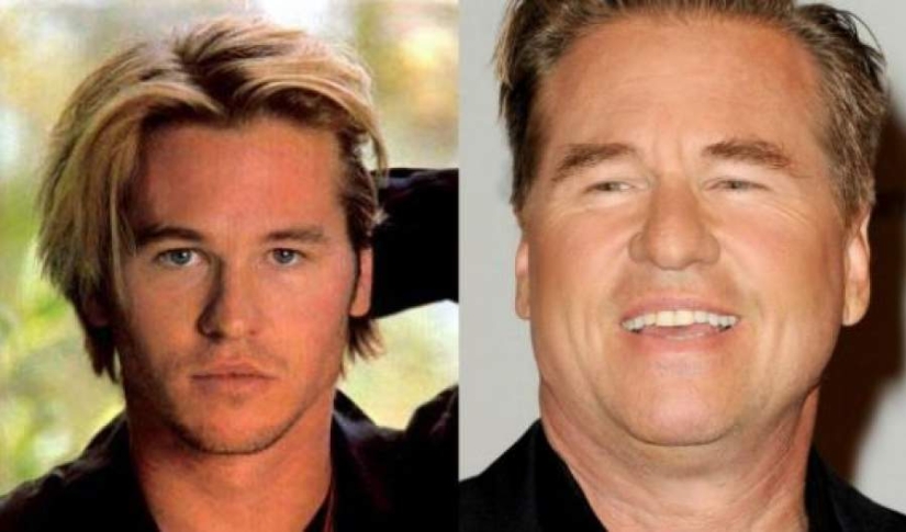 Time is inexorable: how celebrities have changed over the years Time is inexorable: how celebrities have changed over the years