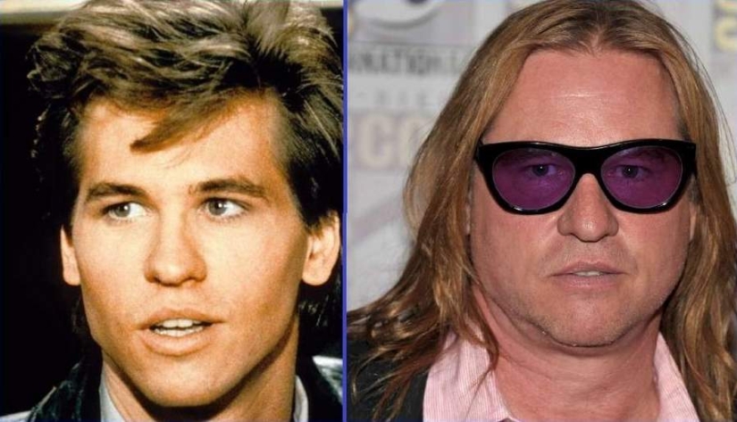 Time is inexorable: how celebrities have changed over the years Time is inexorable: how celebrities have changed over the years