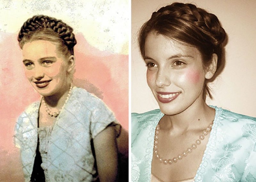 Time machine: 21 photos from the past that have been recreated in our time Time machine: 21 photos from the past that have been recreated in our time