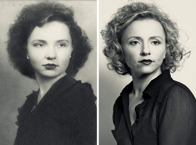 Time machine: 21 photos from the past that have been recreated in our time Time machine: 21 photos from the past that have been recreated in our time