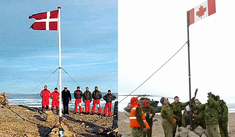 Tira y afloja insular: Canadá y Dinamarca libran la guerra más extraña de la historia de la humanidad
