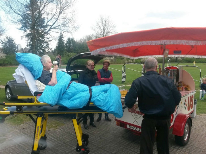 To reach the heavens in Dutch: how the last wishes of terminally ill people are fulfilled To reach the heavens in Dutch: how the last wishes of terminally ill people are fulfilled
