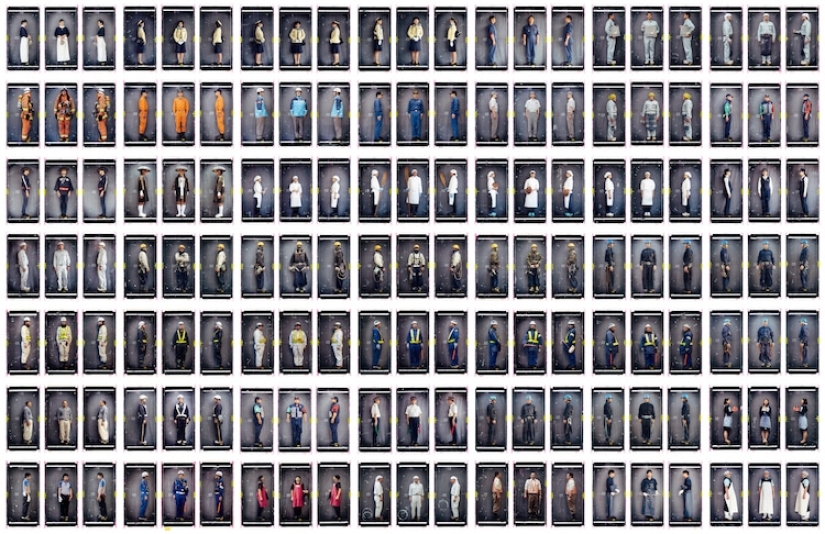 Todas las profesiones son importantes, todas las profesiones son necesarias: un artista francés ha creado un increíble proyecto fotográfico sobre trabajadores japoneses