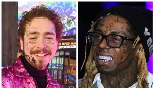 TOP 5 celebrities who disfigured their face with tattoos