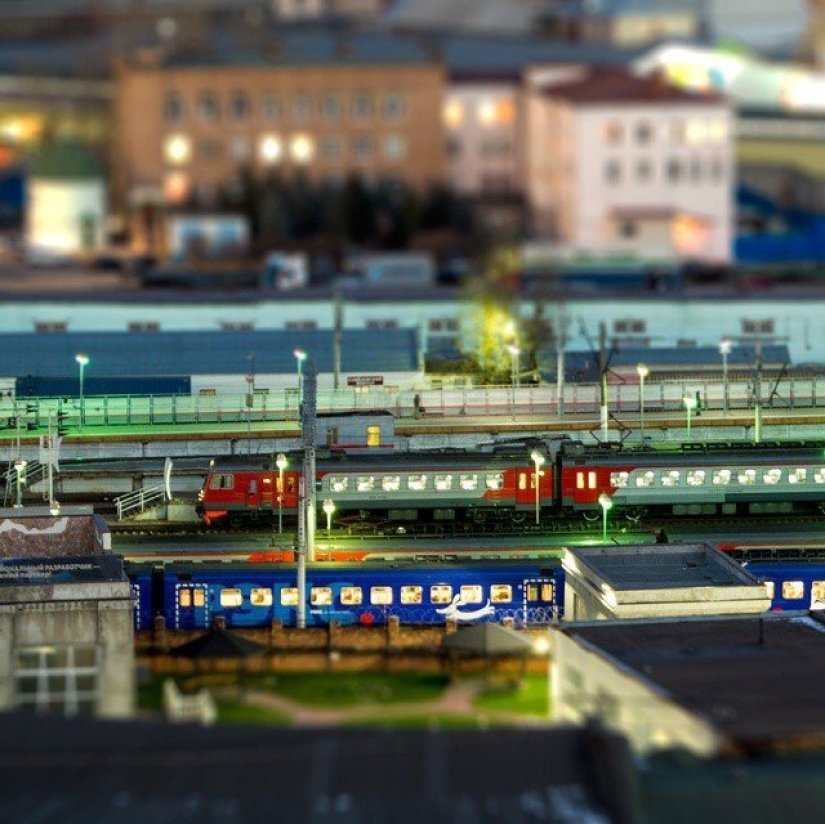 Toy Motherland: the urban landscapes of Russia in the tilt-shift lens