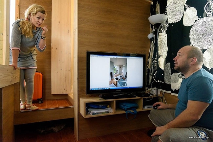 Tres bielorrusos y un perro viven en una casa con una superficie de 16 metros cuadrados