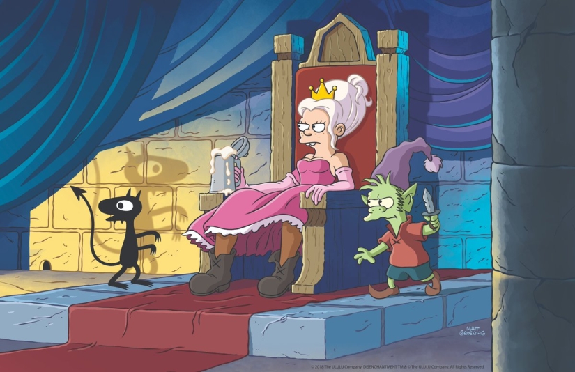 Trump on the background of "Games of Thrones": why watch "Disappointment," Matt Groening's new animated series