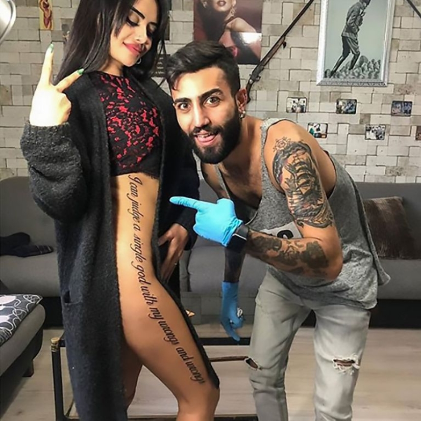 Tuve que aprender inglés, o cómo la modelo se deshonró en Instagram