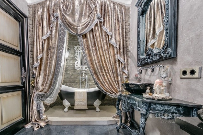 Un apartamento en venta en Moscú por 55 millones de rublos, que parecía estar amueblado por gitanos