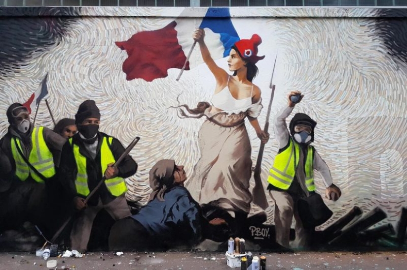 Un artista francés ha cifrado un enigma de mil dólares en la pared Un artista francés ha cifrado un enigma de mil dólares en la pared