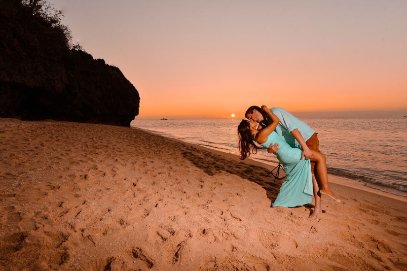 Un beso profundo en el viaje: la historia de una relación a larga distancia con final feliz
