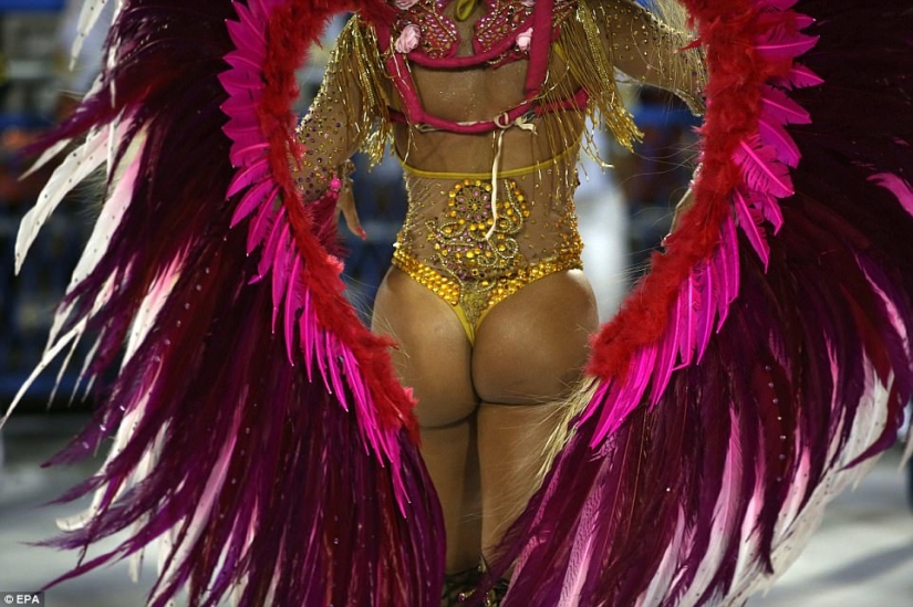 Un derroche de carne, sudor y purpurina: Río de Janeiro ha capturado el carnaval