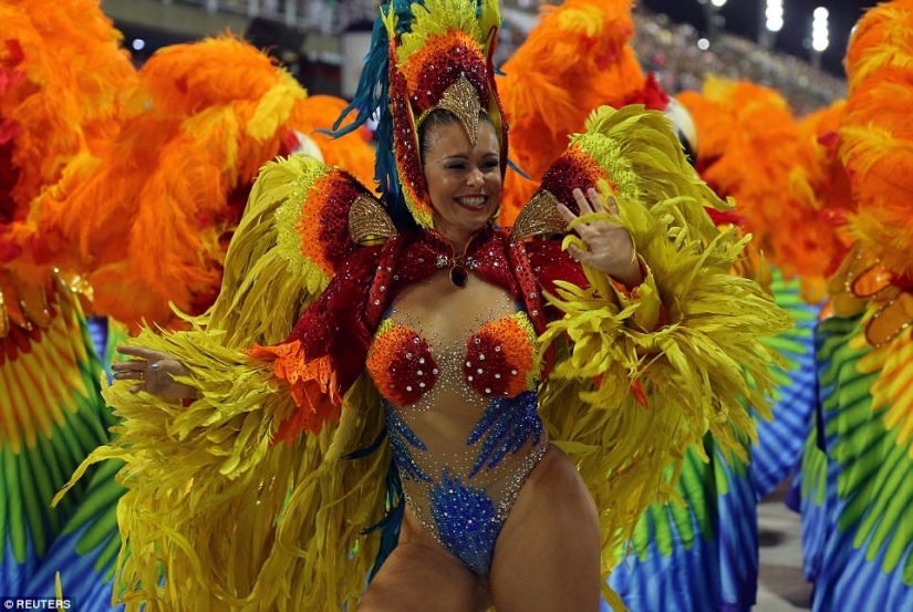 Un derroche de carne, sudor y purpurina: Río de Janeiro ha capturado el carnaval