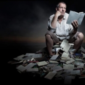 Un divertido proyecto fotográfico sobre libros que no todos entenderán