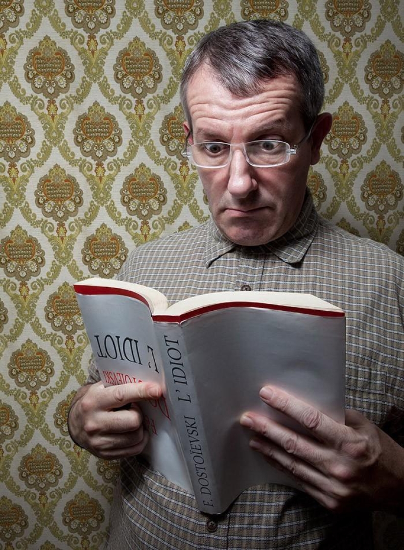 Un divertido proyecto fotográfico sobre libros que no todos entenderán