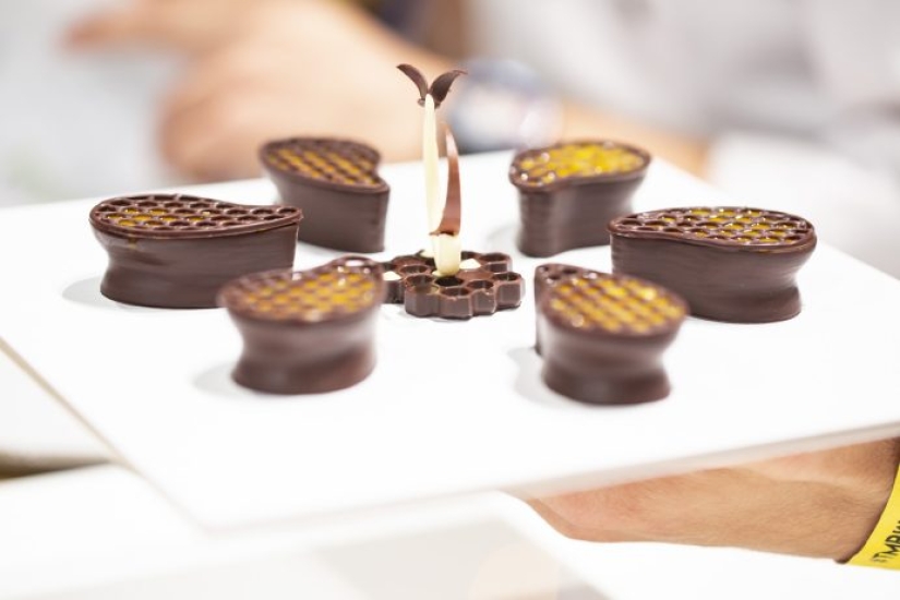 Un español con un elefante ganó el concurso de maestros chocolateros