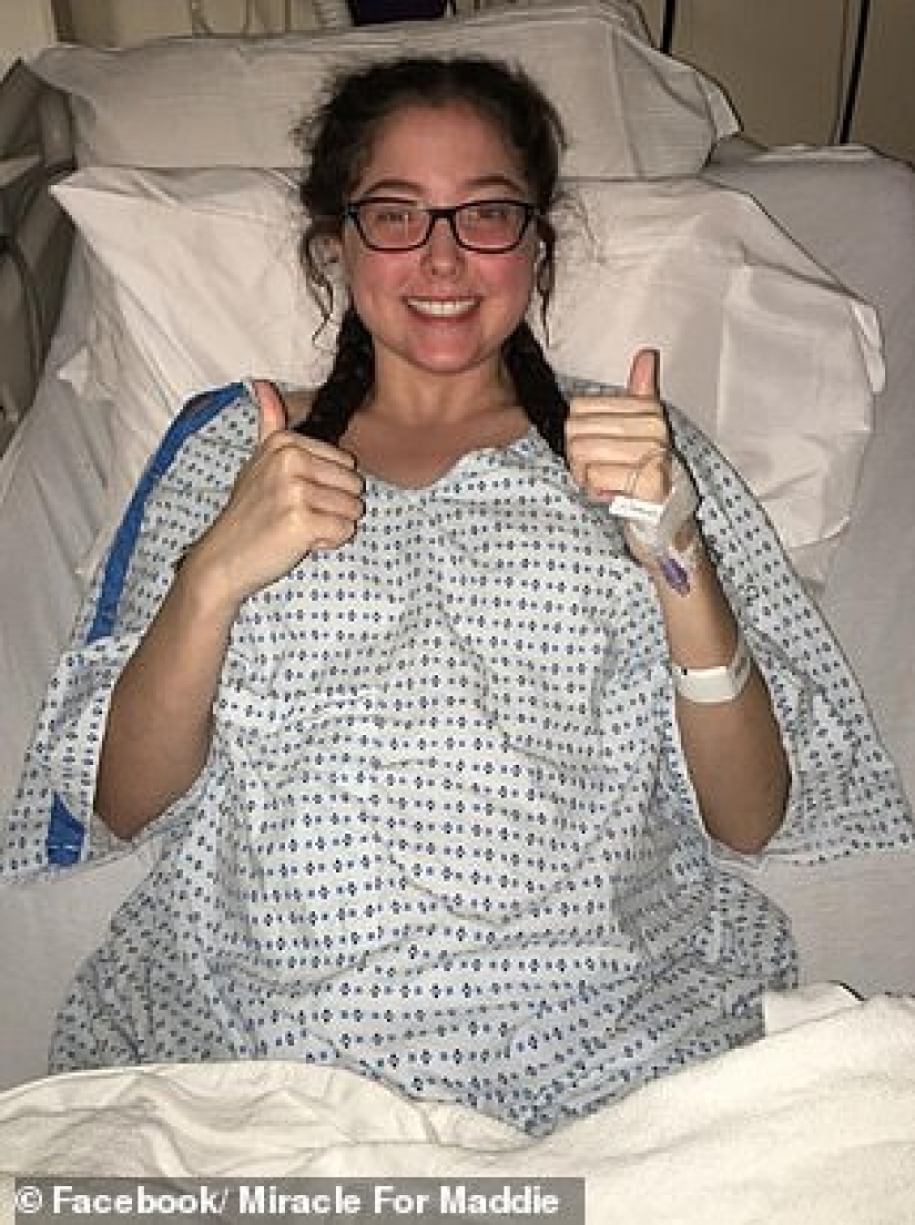 Un extraño salvó la vida de una niña con lupus al darle parte de su hígado