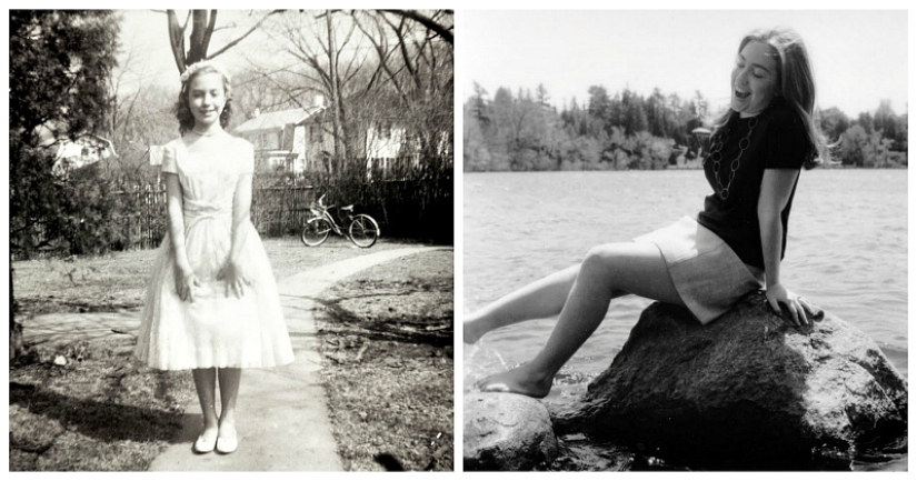 ¿Un hippie típico o un estudiante de una universidad de élite? 20 fotos raras de una joven y joven Hillary Clinton