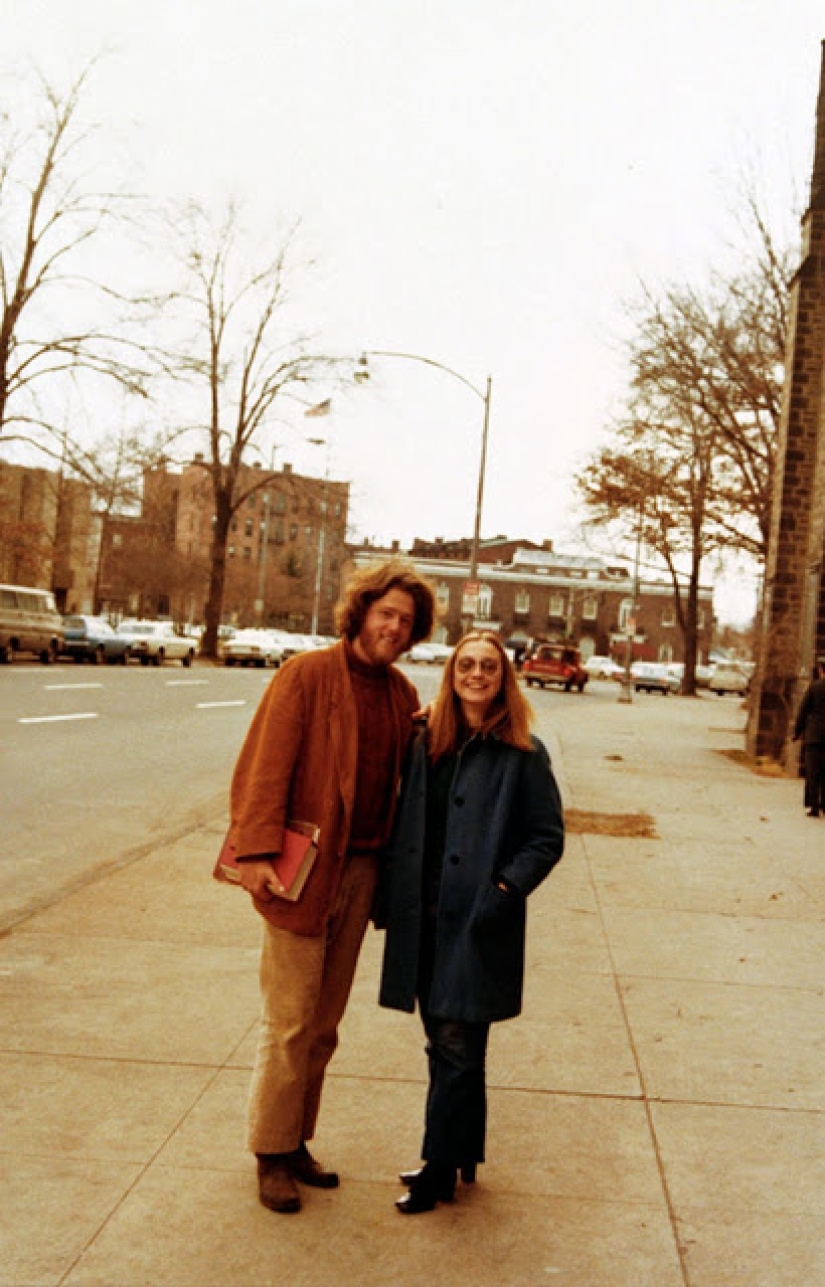 ¿Un hippie típico o un estudiante de una universidad de élite? 20 fotos raras de una joven y joven Hillary Clinton