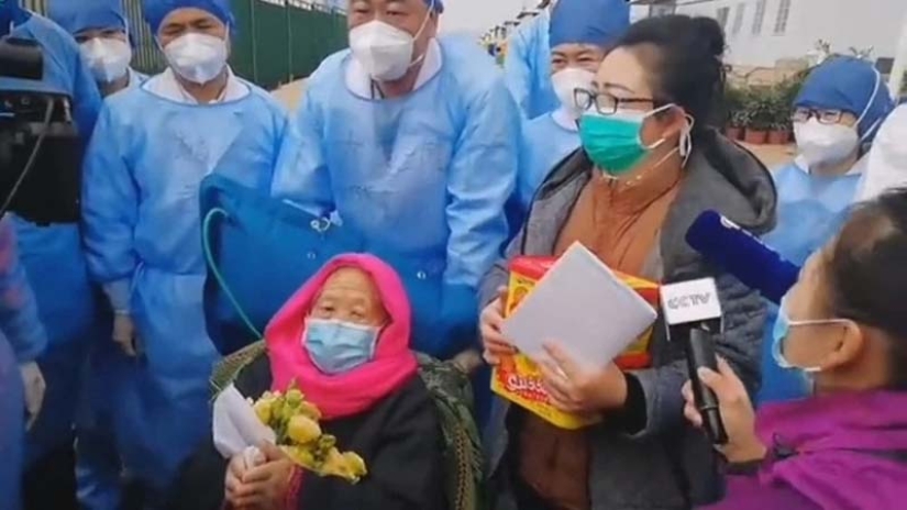 Un hombre chino de 101 años que enfermó de coronavirus se curó en una semana