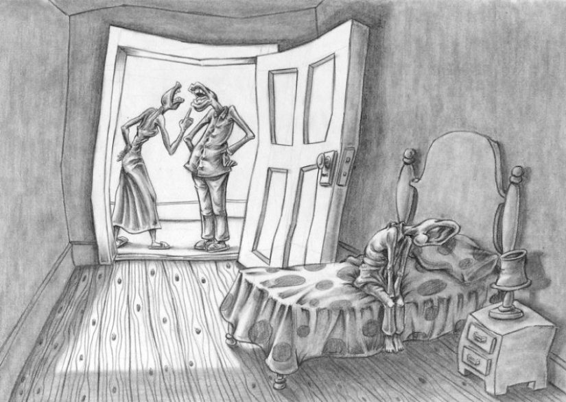 Un ilustrador argentino ha pintado la sociedad moderna tal y como es, sin adornos