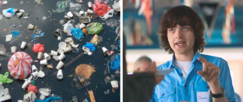 Un inventor de 23 años ha descubierto cómo limpiar el Océano Pacífico de basura plástica en 5 años