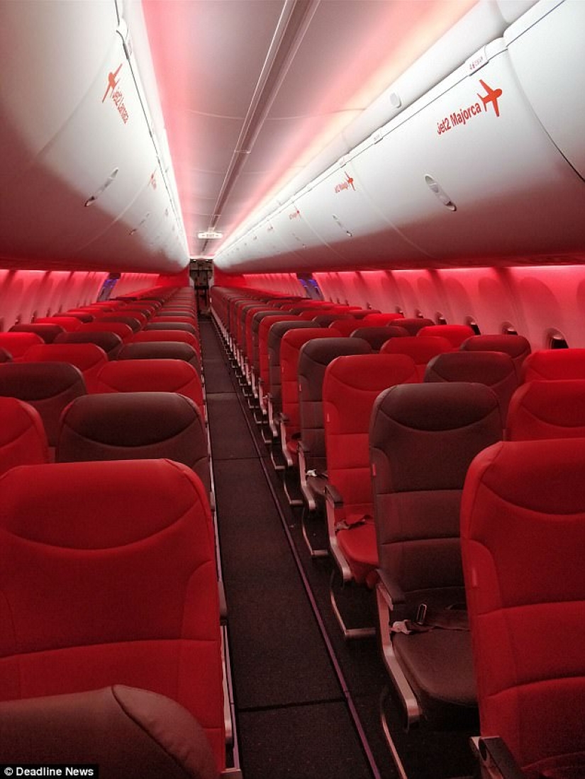 Un pasajero por 3.500 rublos voló solo en un avión de 189 asientos