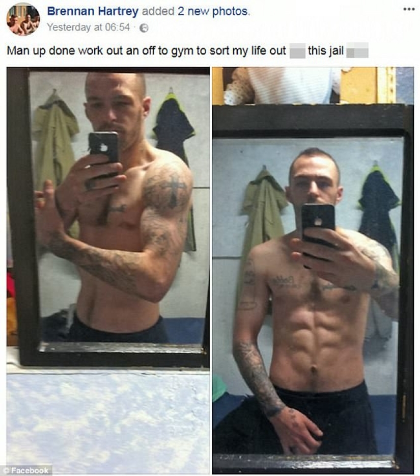 Un preso británico será condenado a dos años de cárcel por hacerse un selfie en Facebook