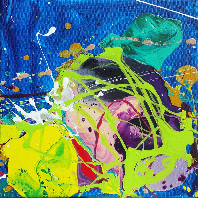 Un prodigio de la India de 4 años pinta cuadros que se venden por miles de dólares