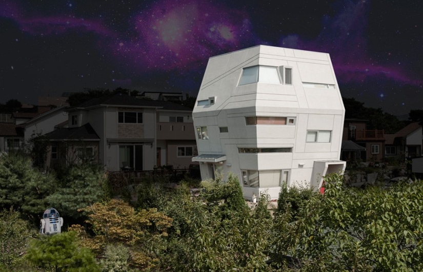 Una casa al estilo de "Star Wars" Una casa al estilo de "Star Wars"