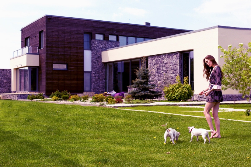 Una casa con un búnker subterráneo está a la venta en la región de Moscú