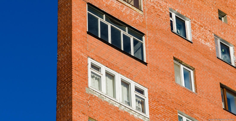 Una casa inusual en Nizhny Novgorod