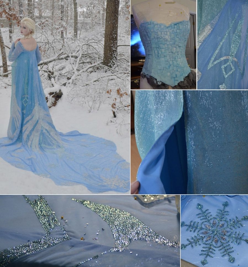 Una chica de 18 años cose vestidos de los que es imposible apartar la vista Una chica de 18 años cose vestidos de los que es imposible apartar la vista