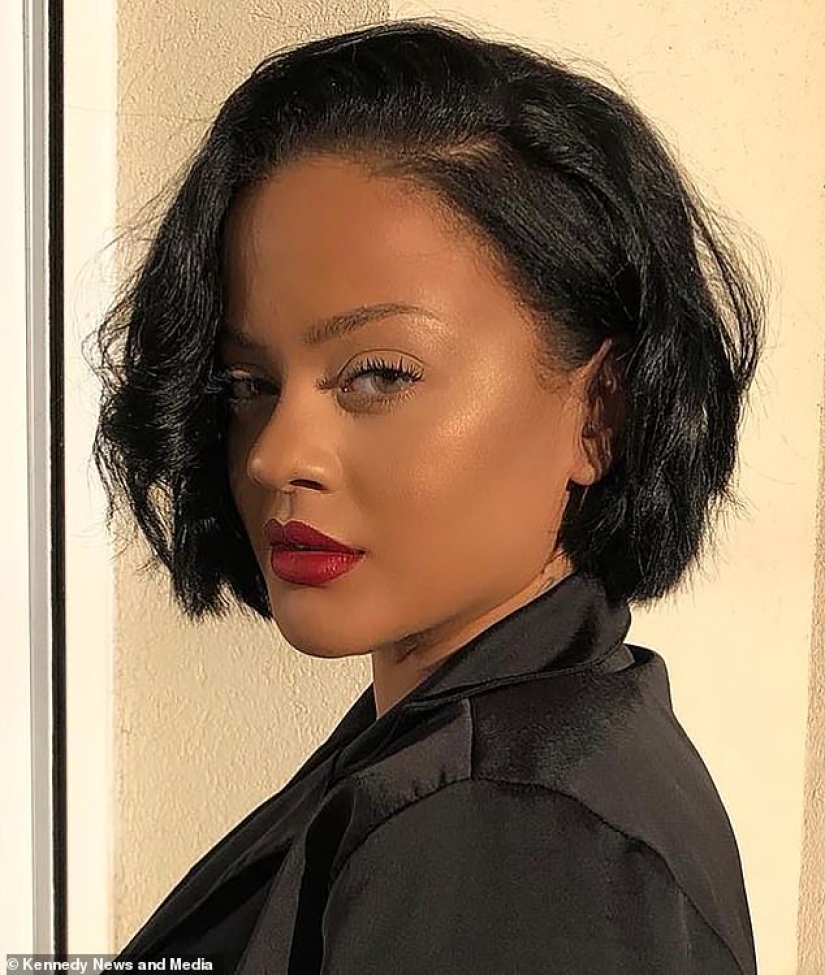 Una copia que quiere convertirse en original: por qué el doble de Rihanna no tiene felicidad en su vida personal Una copia que quiere convertirse en original: por qué el doble de Rihanna no tiene felicidad en su vida personal