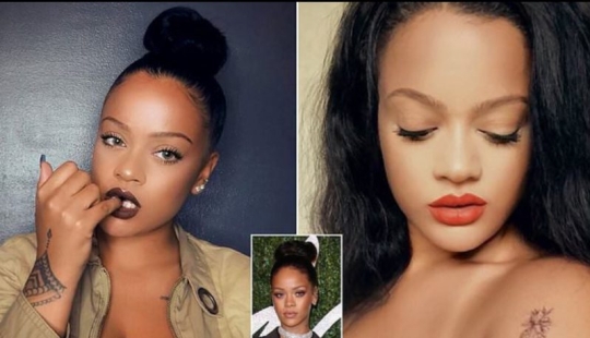 Una copia que quiere convertirse en original: por qué el doble de Rihanna no tiene felicidad en su vida personal Una copia que quiere convertirse en original: por qué el doble de Rihanna no tiene felicidad en su vida personal